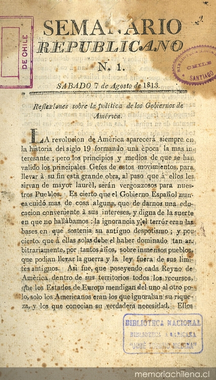 											Ver Núm. 11 (1814): Tomo II. Sábado 8 de Enero
										